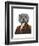 Captain Otter-Fab Funky-Framed Art Print