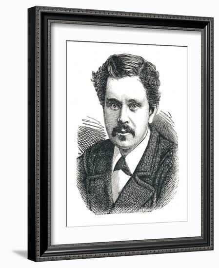 Captain Paul Boyton, (1848-1924), Inventor of the Immersion Suit, 1893-null-Framed Giclee Print