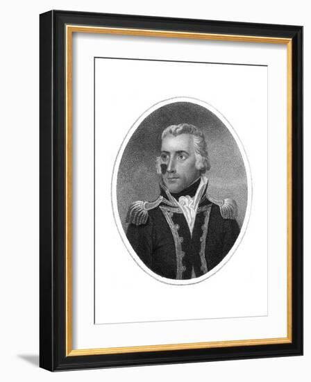 Captain Richard Bowen-HR Cook-Framed Giclee Print