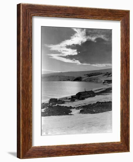 Captain Robert Falcon Scott's Winter Quarters, 1910-13-Science Source-Framed Giclee Print