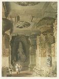 Tombs: Kings of Golconda, 1813, Etched Willis, Engraved Hunt, c.1826-Captain Robert M. Grindlay-Framed Giclee Print