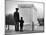 Captain Roger D. Reid Visiting the Unknown Soldier's Tomb with His Son-George Strock-Mounted Photographic Print