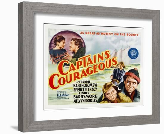 Captain's Courageous, 1937-null-Framed Photo