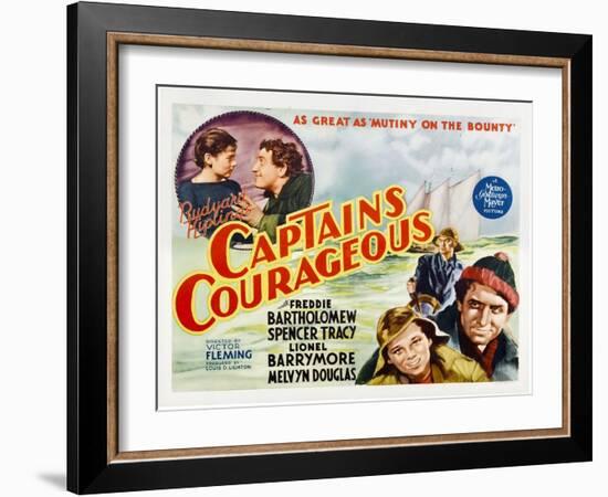 Captain's Courageous, 1937-null-Framed Photo