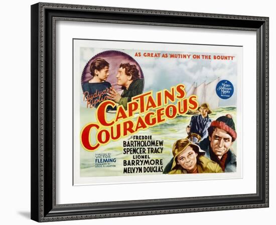 Captain's Courageous, 1937-null-Framed Photo