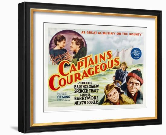 Captain's Courageous, 1937-null-Framed Photo