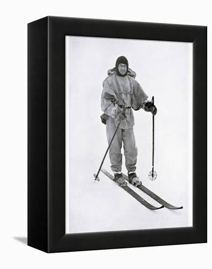 Captain Scott, British polar explorer, in the Antarctic, 1911-Herbert Ponting-Framed Premier Image Canvas