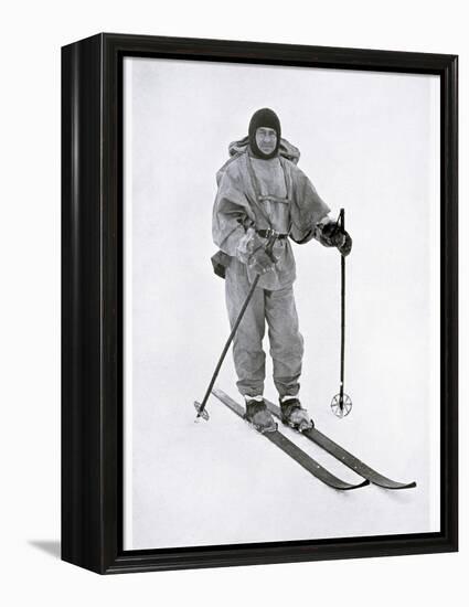 Captain Scott, British polar explorer, in the Antarctic, 1911-Herbert Ponting-Framed Premier Image Canvas