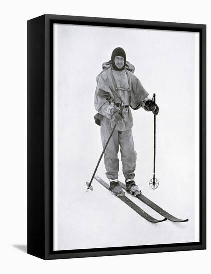 Captain Scott, British polar explorer, in the Antarctic, 1911-Herbert Ponting-Framed Premier Image Canvas