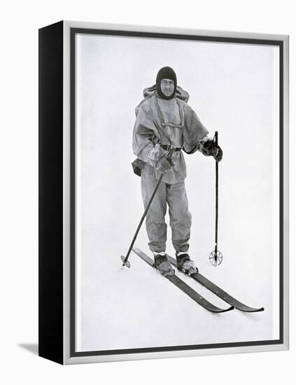 Captain Scott, British polar explorer, in the Antarctic, 1911-Herbert Ponting-Framed Premier Image Canvas