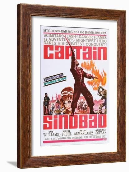 Captain Sindbad-null-Framed Art Print