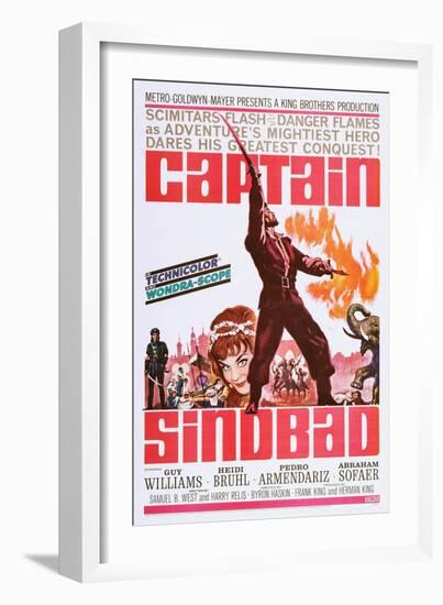 Captain Sindbad-null-Framed Art Print