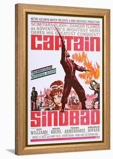 Captain Sindbad-null-Framed Stretched Canvas