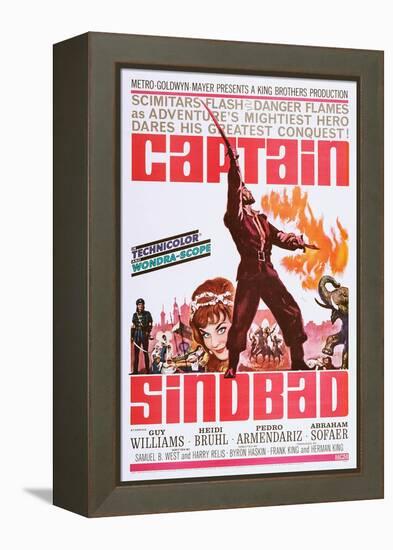 Captain Sindbad-null-Framed Stretched Canvas