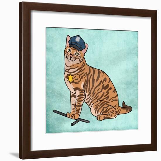 Captain Snuffles-Marcus Prime-Framed Art Print