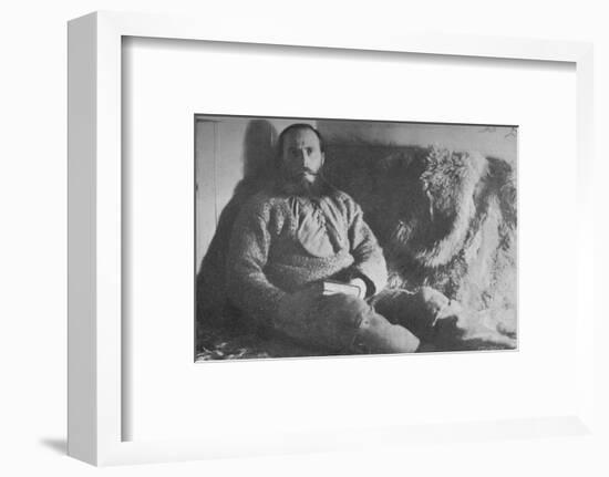 'Captain Sverdrup in his Cabin', 1895, (1897)-Unknown-Framed Photographic Print