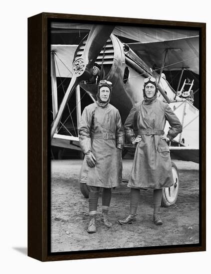 Captain Syd Addison of Huon-null-Framed Premier Image Canvas