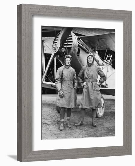 Captain Syd Addison of Huon-null-Framed Photographic Print