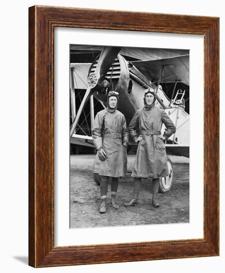 Captain Syd Addison of Huon-null-Framed Photographic Print