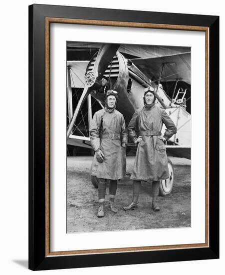 Captain Syd Addison of Huon-null-Framed Photographic Print