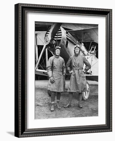 Captain Syd Addison of Huon-null-Framed Photographic Print