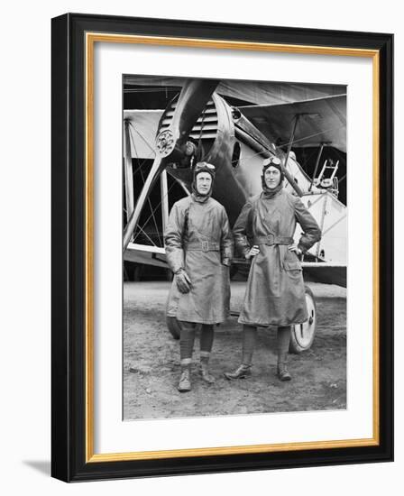 Captain Syd Addison of Huon-null-Framed Photographic Print