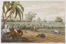 Pigsticking in India-Captain Thomas-Framed Art Print