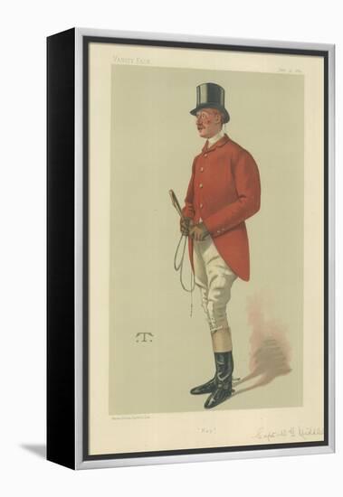 Captain William George Middleton-Theobald Chartran-Framed Premier Image Canvas