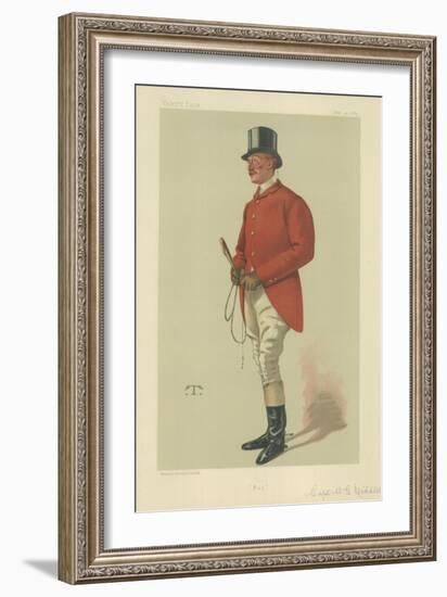 Captain William George Middleton-Theobald Chartran-Framed Giclee Print