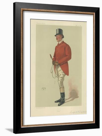 Captain William George Middleton-Theobald Chartran-Framed Giclee Print