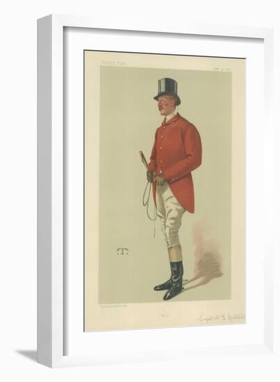 Captain William George Middleton-Theobald Chartran-Framed Giclee Print