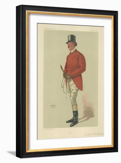 Captain William George Middleton-Theobald Chartran-Framed Giclee Print