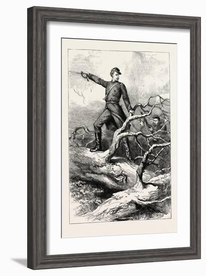 Captain Winthrop at Big Bethel-null-Framed Giclee Print