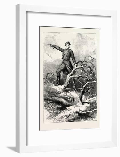 Captain Winthrop at Big Bethel-null-Framed Giclee Print