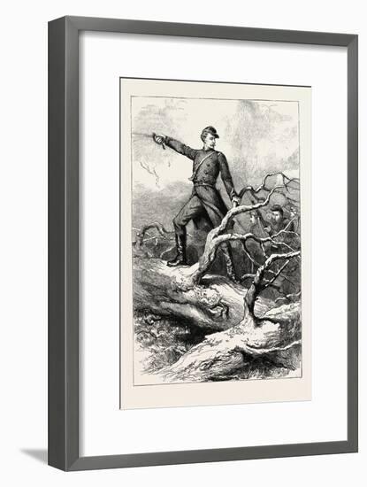 Captain Winthrop at Big Bethel-null-Framed Giclee Print