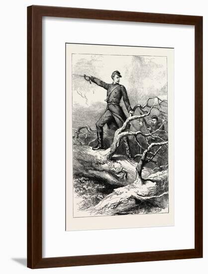 Captain Winthrop at Big Bethel-null-Framed Giclee Print