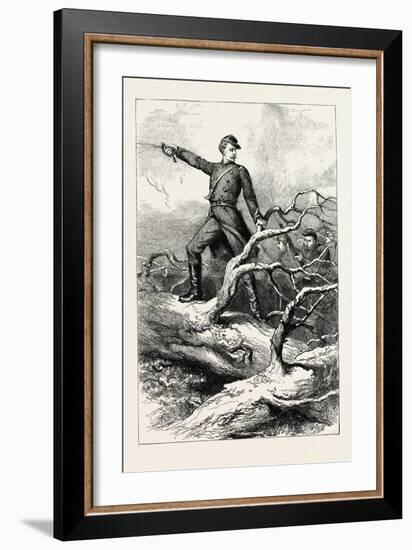 Captain Winthrop at Big Bethel-null-Framed Giclee Print