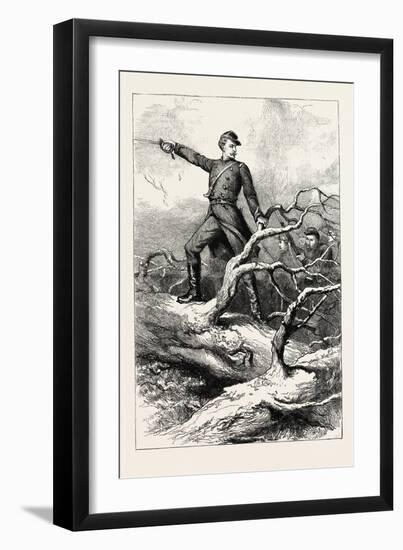 Captain Winthrop at Big Bethel-null-Framed Giclee Print