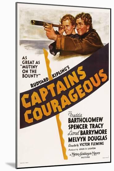 Captains Courageous, 1937-null-Mounted Giclee Print