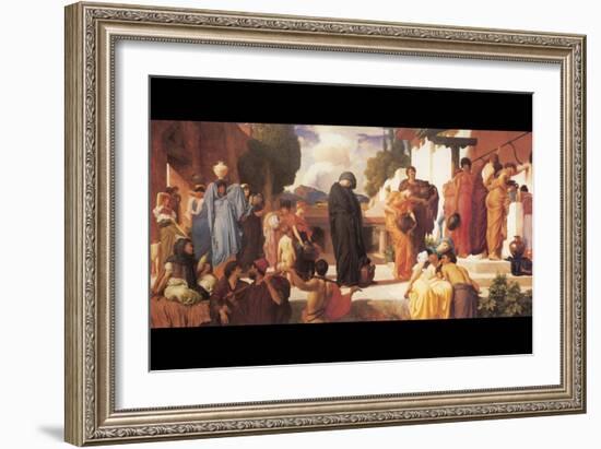 Captive Andromache-Frederick Leighton-Framed Art Print