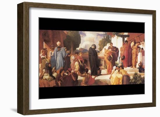 Captive Andromache-Frederick Leighton-Framed Art Print