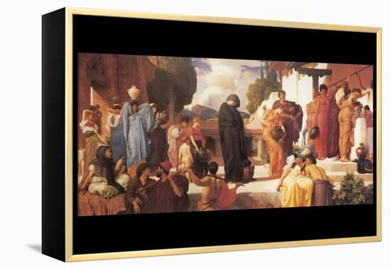 Captive Andromache-Frederick Leighton-Framed Stretched Canvas