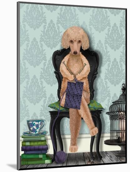 Captive Audience-Fab Funky-Mounted Art Print