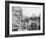 Captive German Prisoners Removing Debris from the Streets of Clermont-En-Argonne, France, 1914-null-Framed Giclee Print