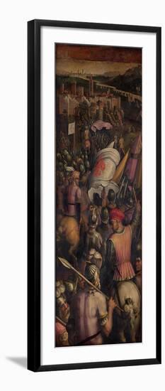 Capture of Cascina, 1563-1565-Giorgio Vasari-Framed Giclee Print