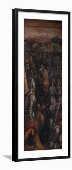 Capture of Casole, 1563-1565-Giorgio Vasari-Framed Giclee Print