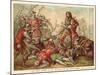 Capture of John II of France at the Battle of Poitiers, 1356-null-Mounted Giclee Print