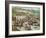 Capture of La Goulette and Tunis by Charles V, 1535-Franz Hogenberg-Framed Giclee Print