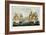 Capture of La Pomone, L'Engageante and La Babet, April 23rd 1794-Thomas Whitcombe-Framed Giclee Print