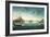 Capture of the Us Frigate 'Essex' by B.M Frigate 'Phoebe' and Sloop 'Cherub' in the Bay of…-George Ropes-Framed Giclee Print